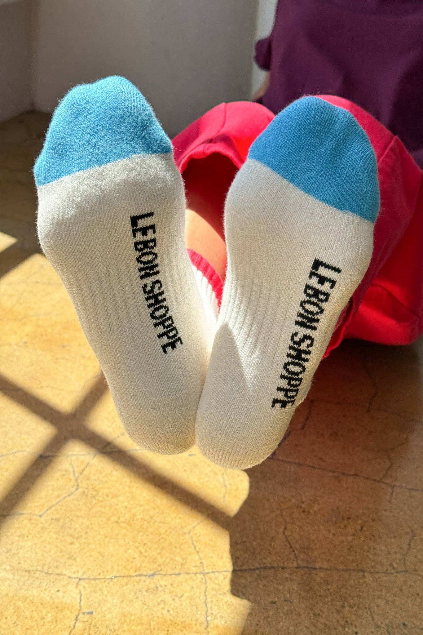 Color Block Girlfriend Socks - Dear John