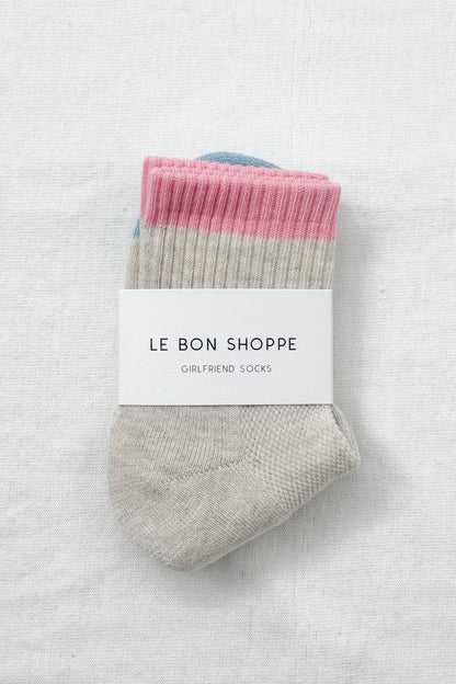 Color Block Girlfriend Socks - Dear John