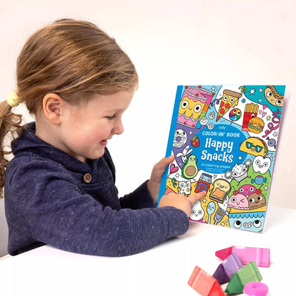 Color - in' Book: Happy Snacks Coloring Book - Dear John
