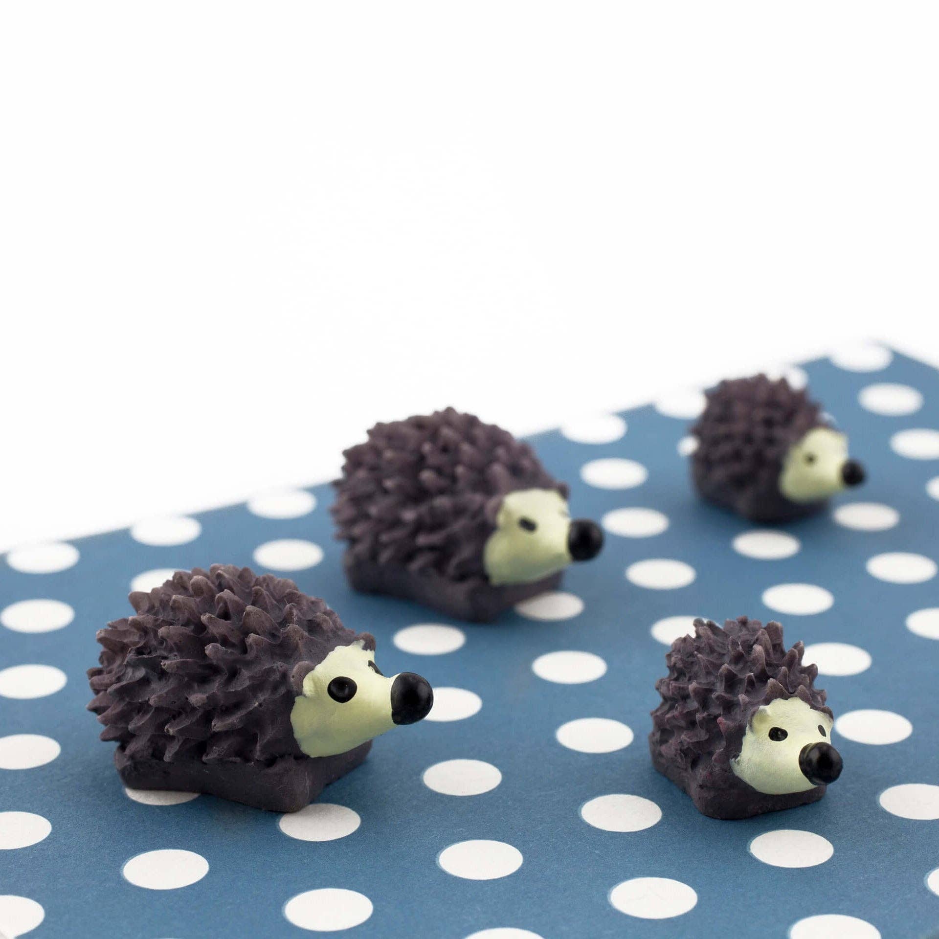 Colorful hedgehog magnets - Dear John