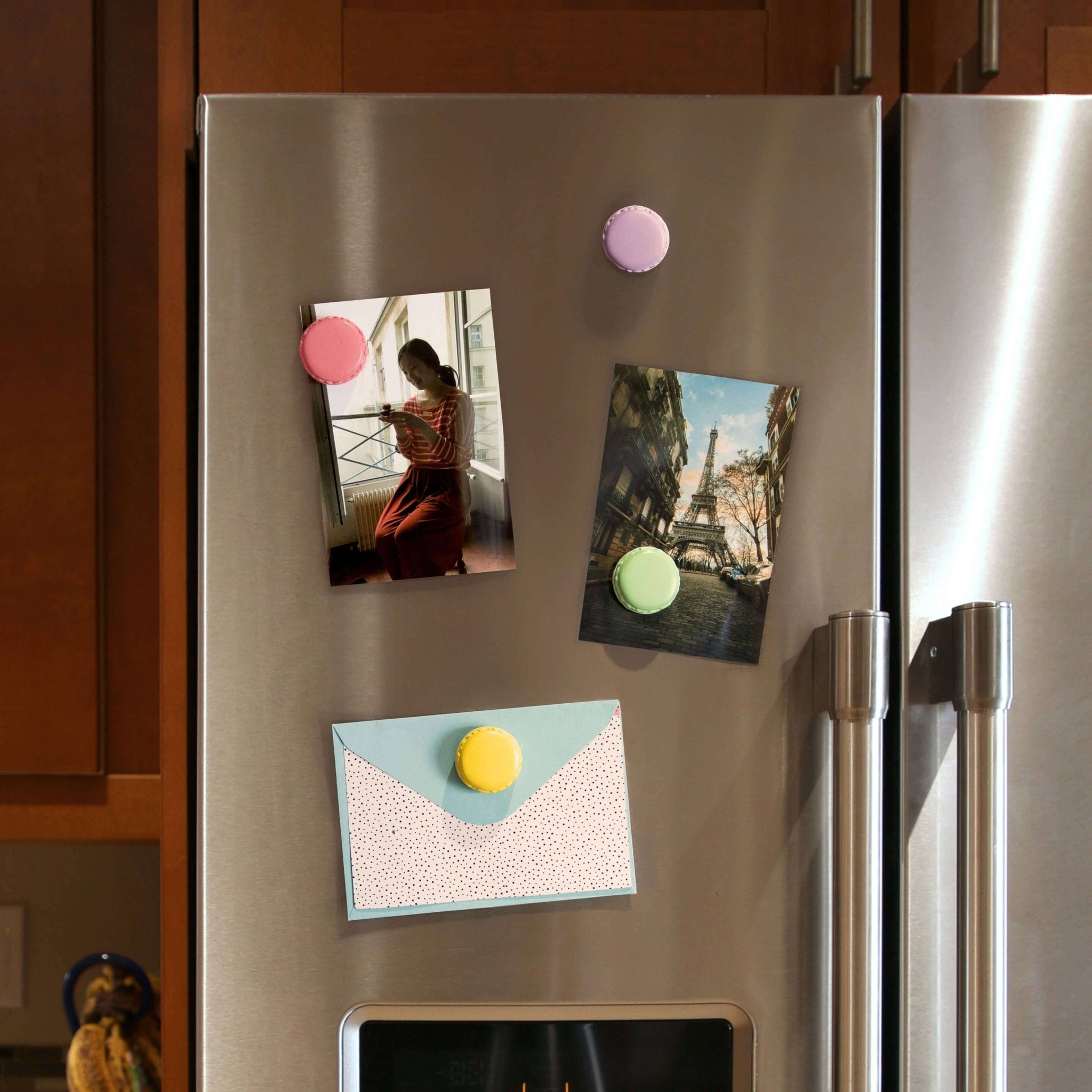 Colorful MACARON magnets ICONIC packaging s/4 - Dear John