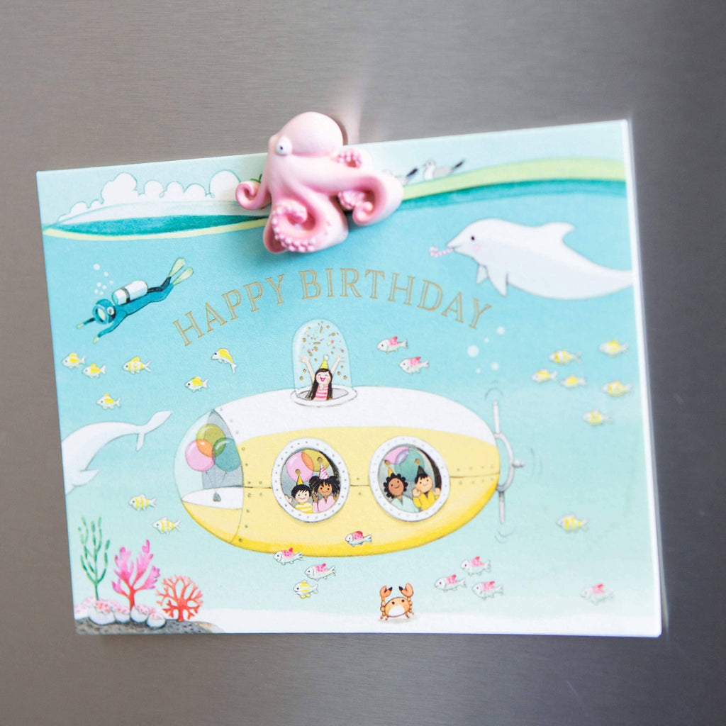 Colorful OCTOPUS magnets s/4 - Dear John