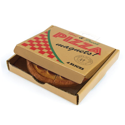 Colorful PIZZA magnets ICONIC packaging s/4 - Dear John