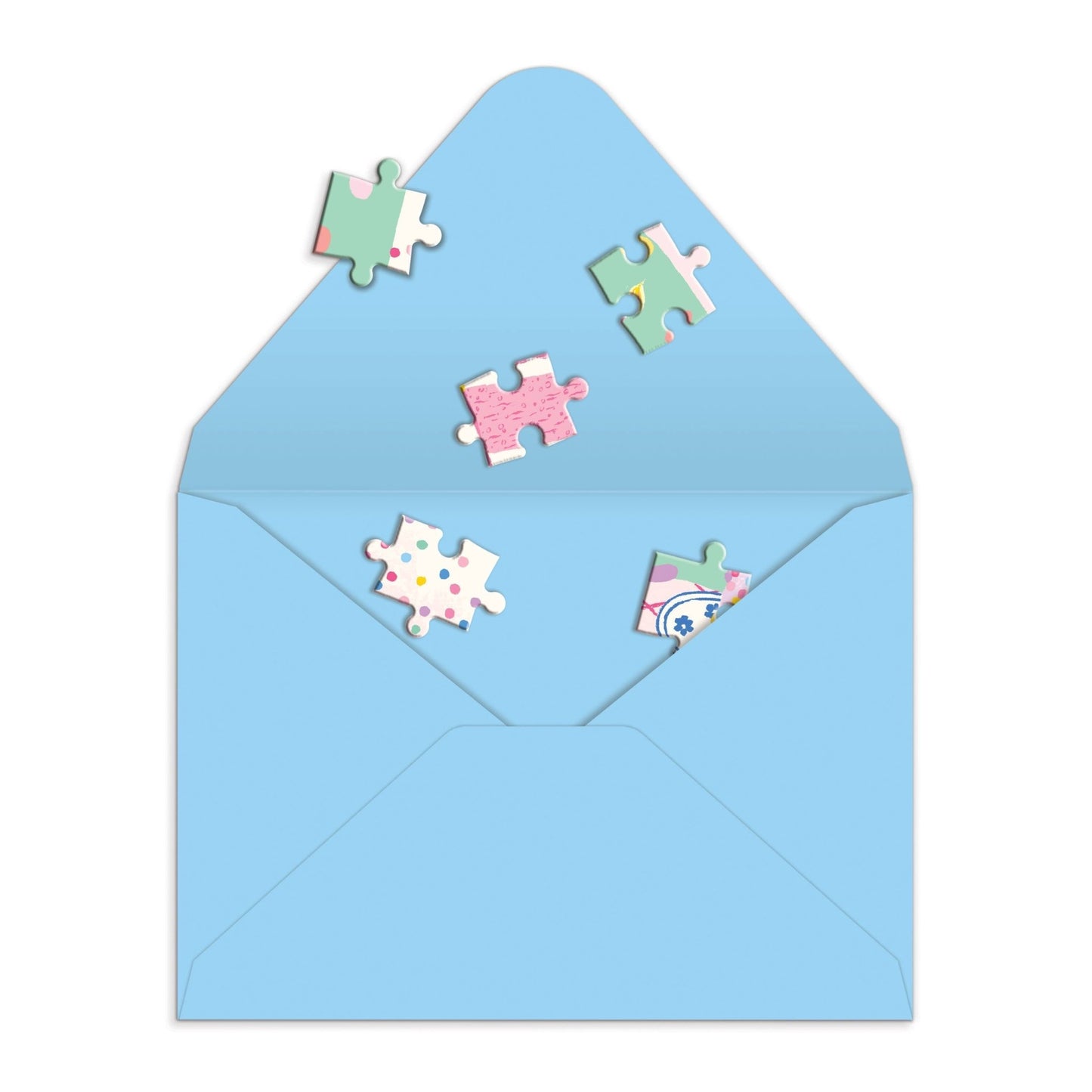 Confetti Birthday Cake Greeting Card Puzzle - Dear John