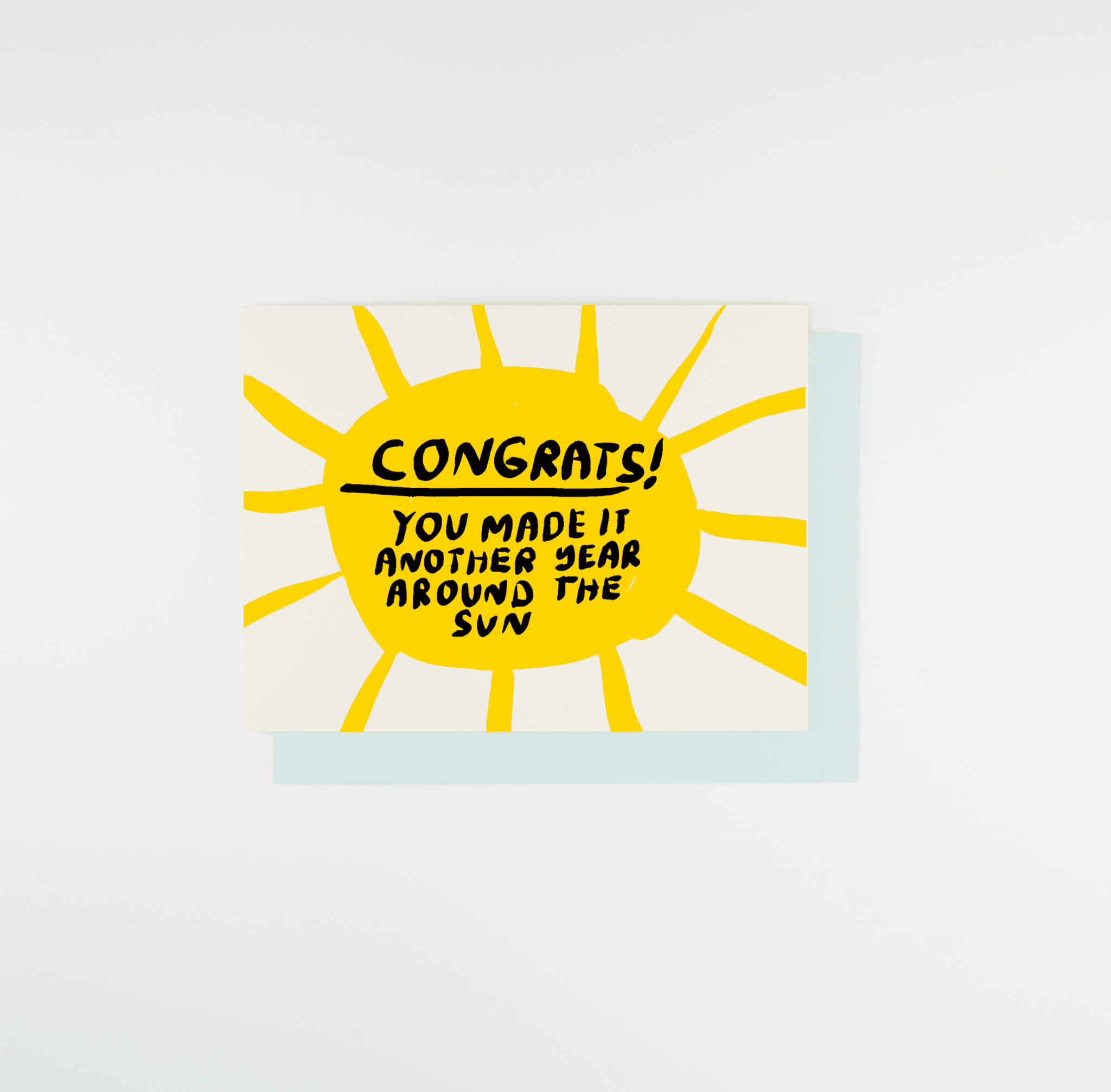 Congrats Birthday Card - Dear John