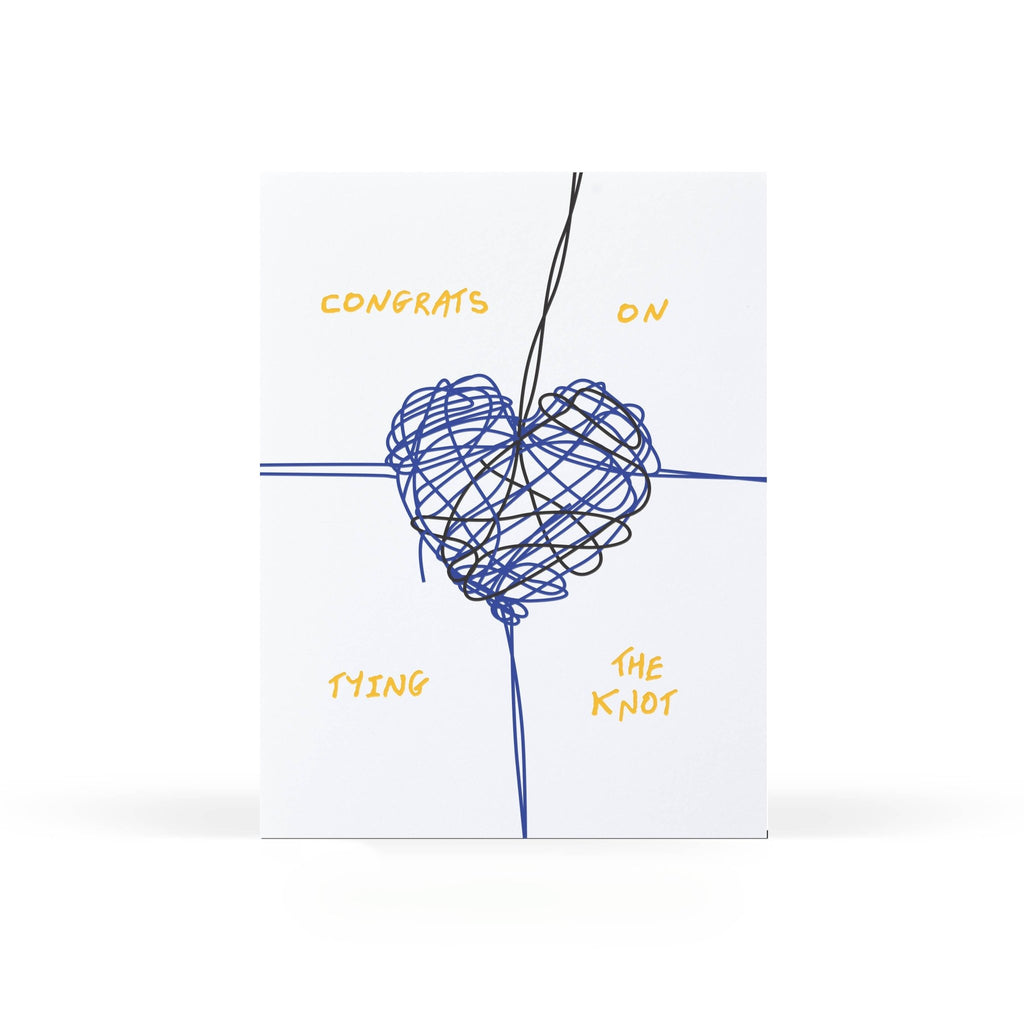 Congrats on Tying the Knot Greeting Card - Dear John