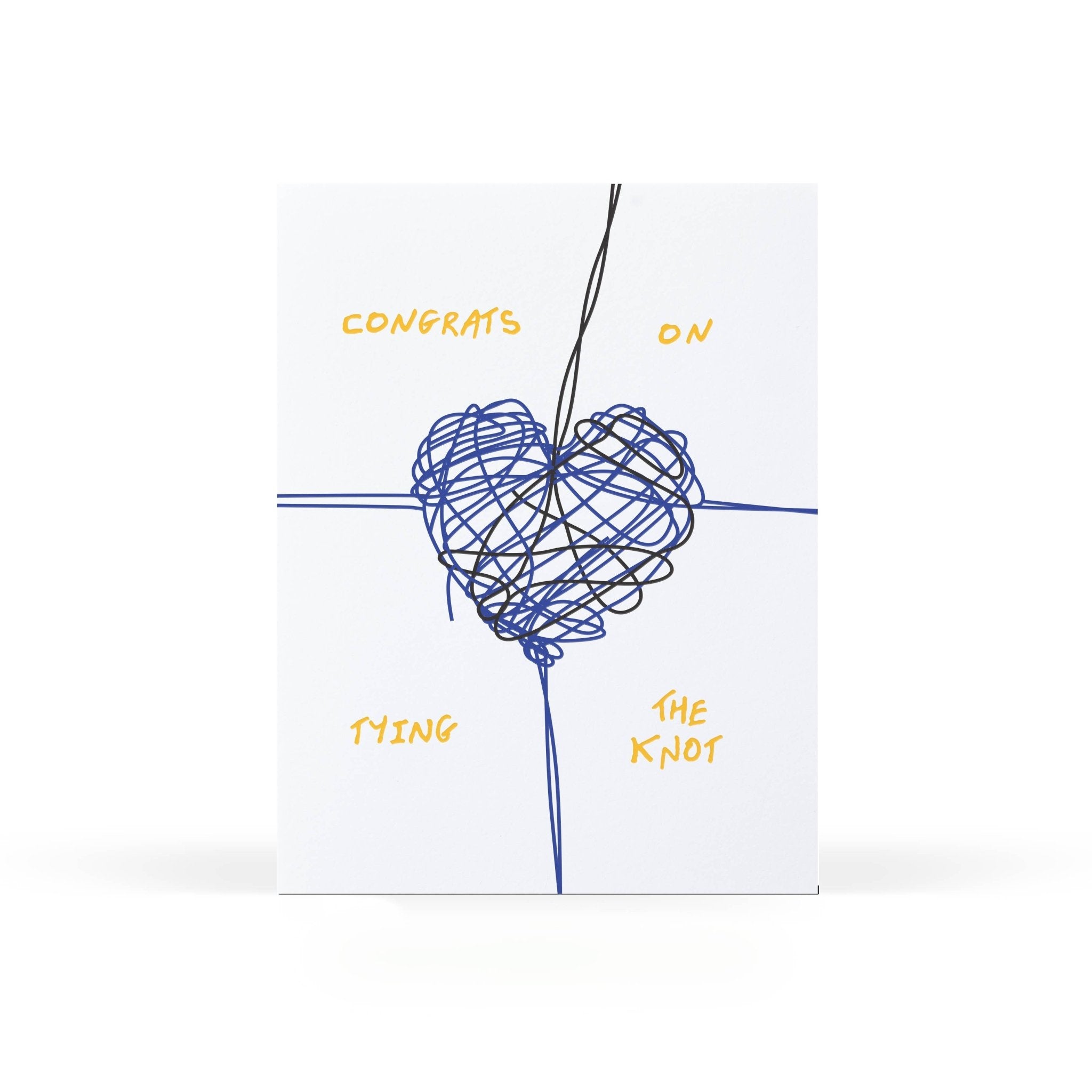 Congrats on Tying the Knot Greeting Card - Dear John