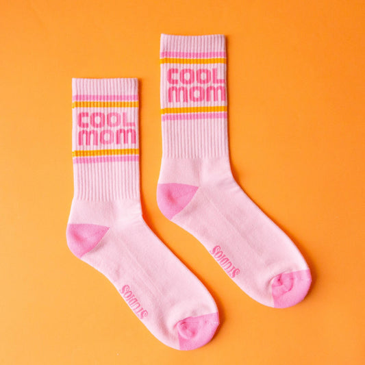 Cool Mom Ribbed Crew Socks - Dear John