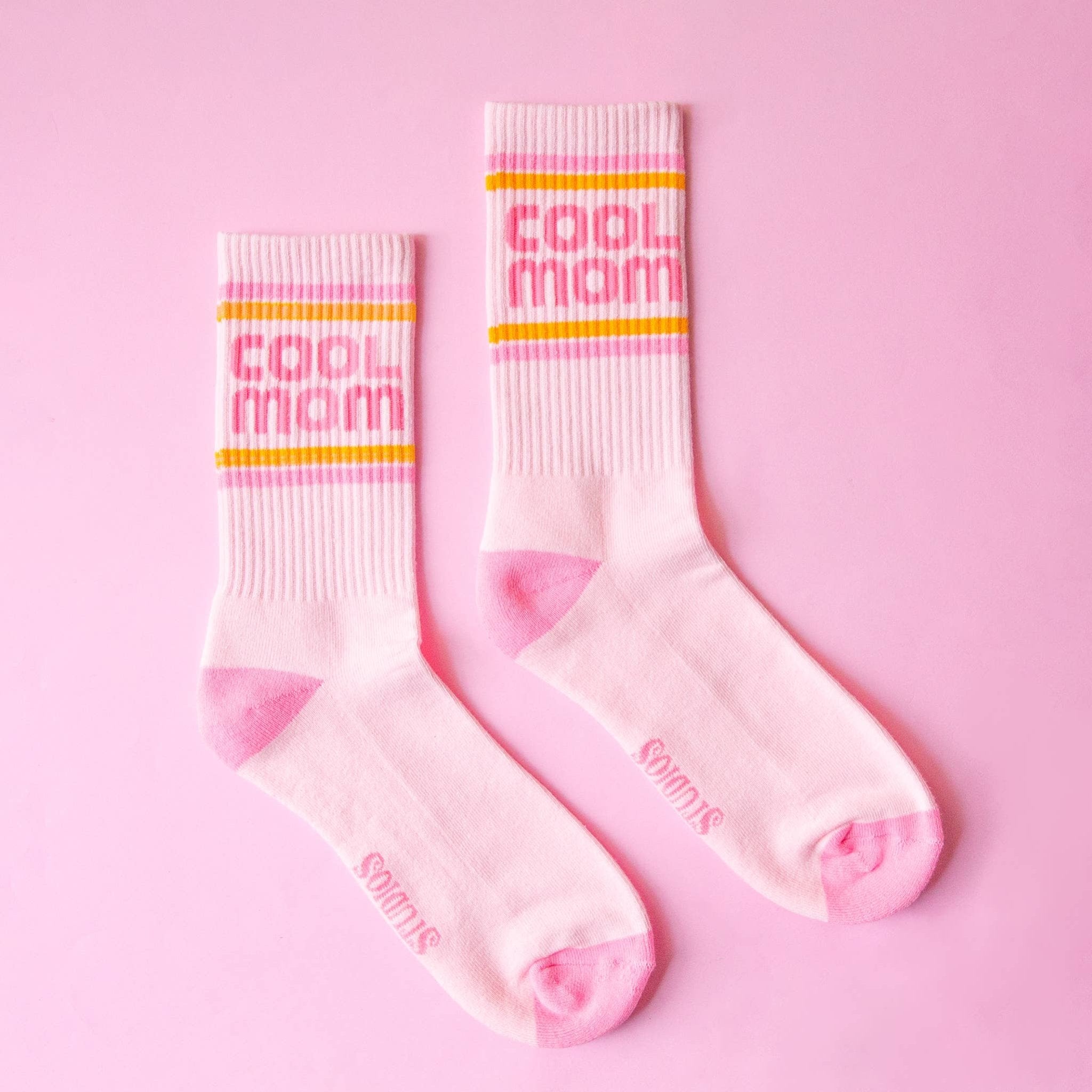 Cool Mom Ribbed Crew Socks - Dear John