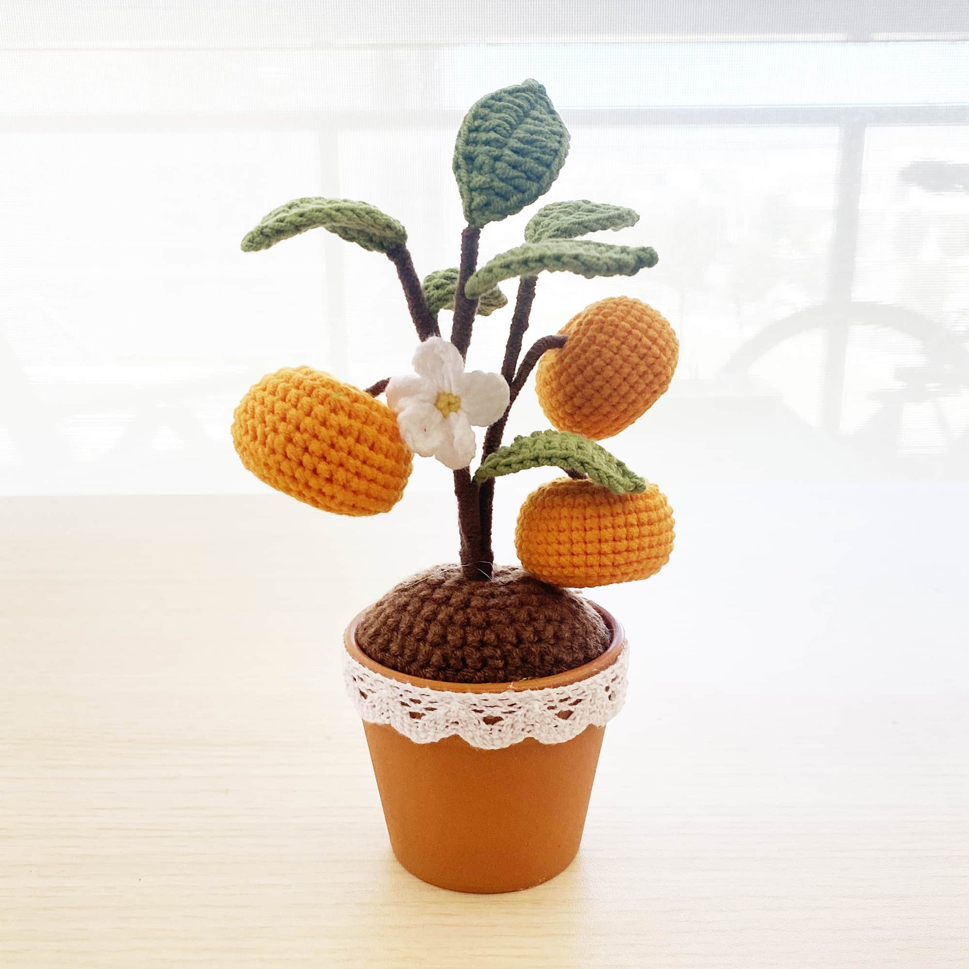 Crochet Orange Tree | Handmade Finished - Dear John