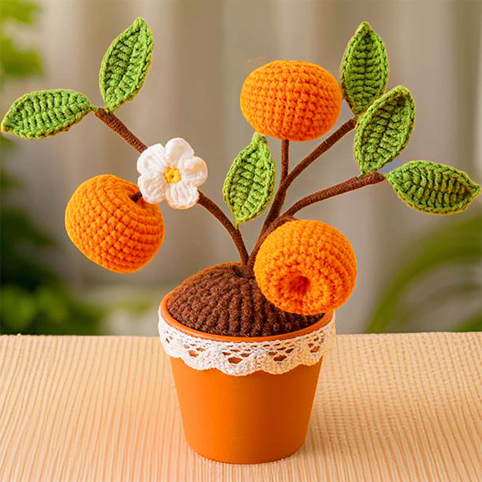 Crochet Orange Tree | Handmade Finished - Dear John