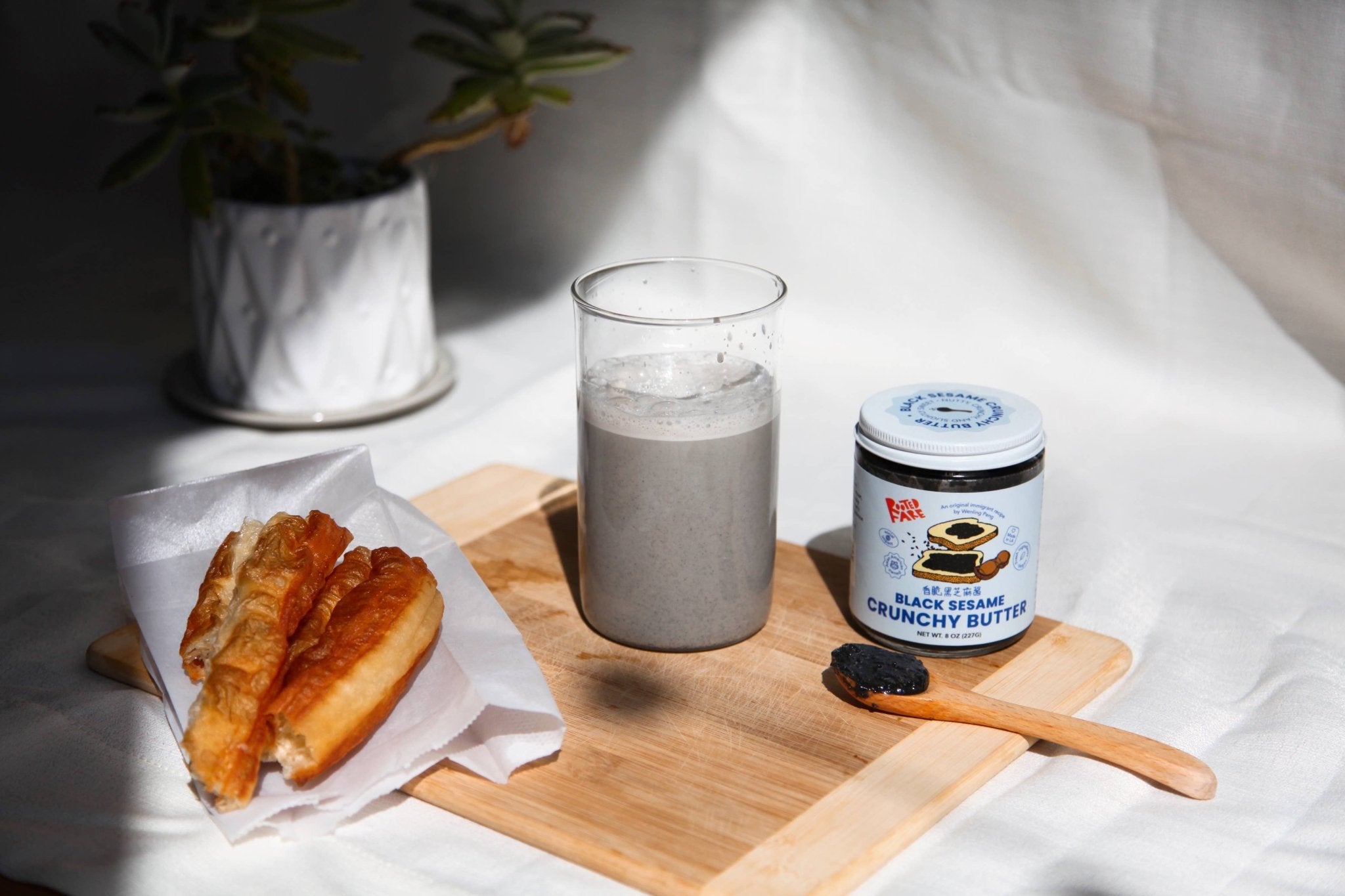 Crunchy Black Sesame Butter | 8oz - Dear John