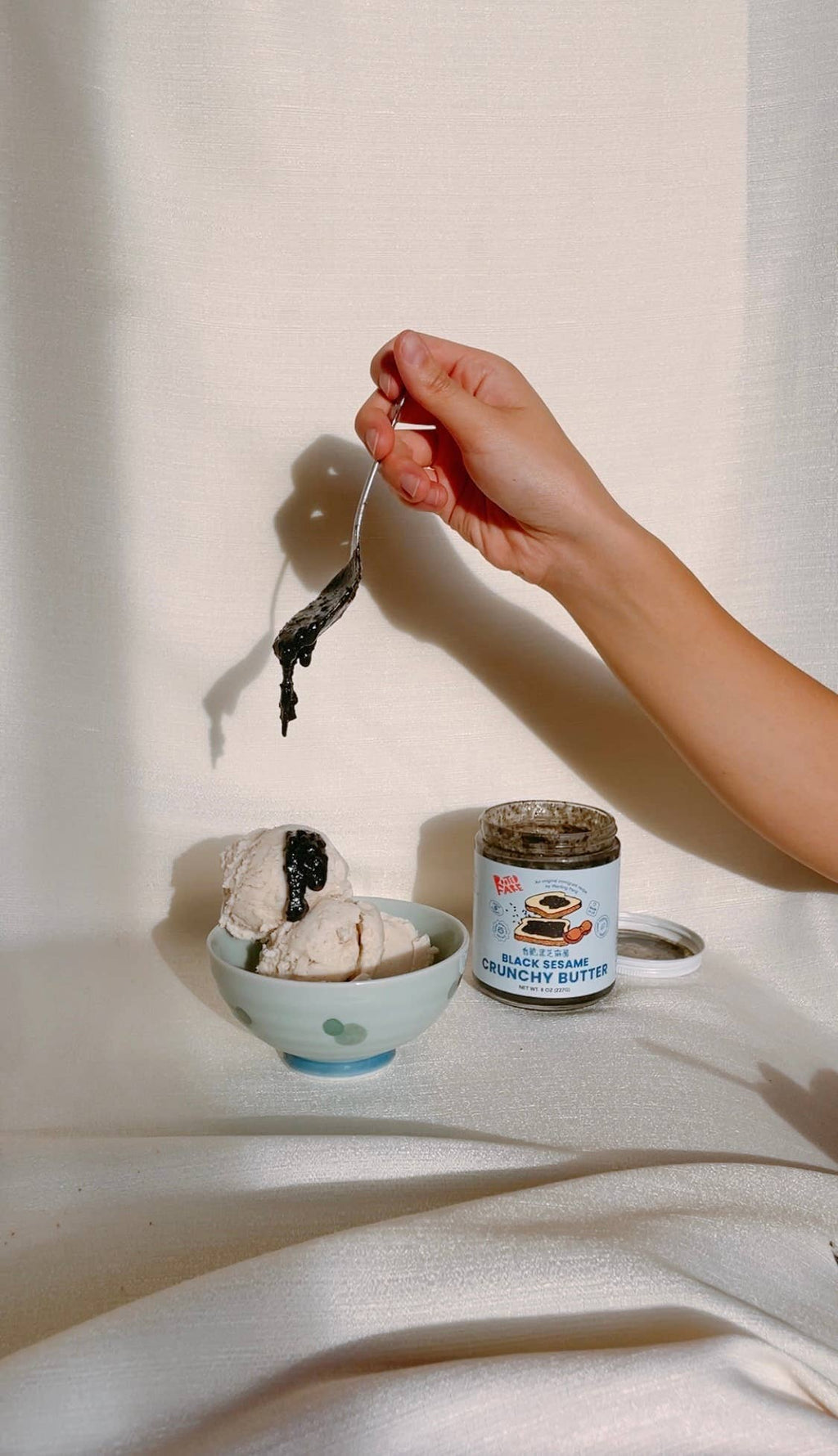 Crunchy Black Sesame Butter | 8oz - Dear John