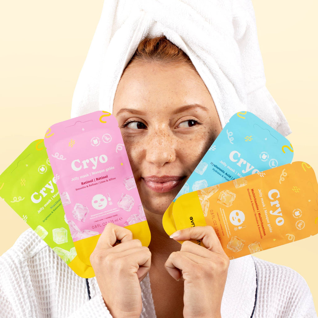 Cryo Jelly Facial Mask Kit - Hyaluronic Acid - Dear John