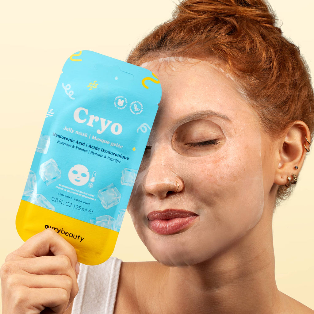 Cryo Jelly Facial Mask Kit - Hyaluronic Acid - Dear John