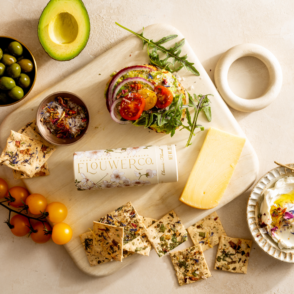 Classic Floral Garnishing Salt