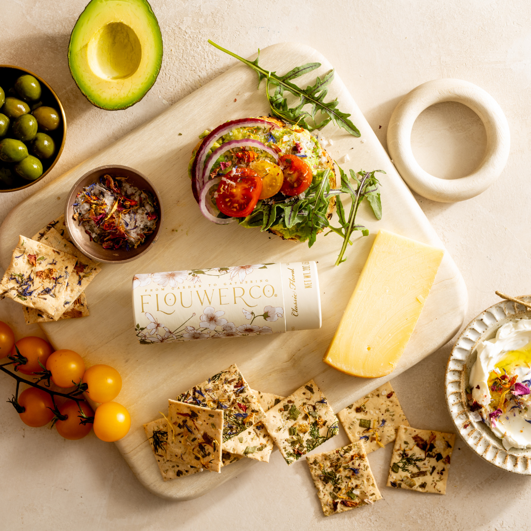Classic Floral Garnishing Salt
