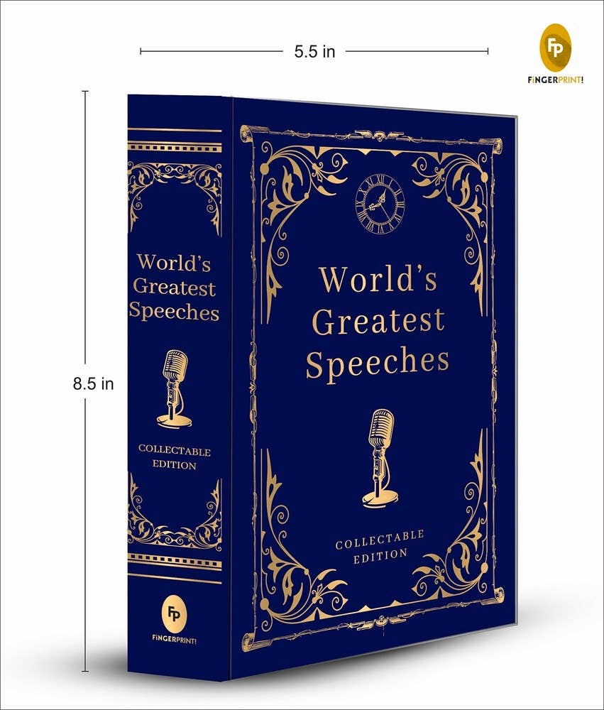 World's Greatest Speeches (Deluxe Hardbound Edition)