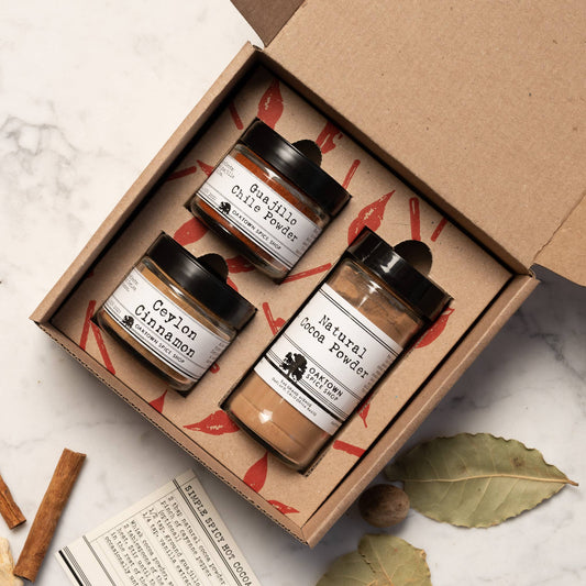 Spiced Hot Cocoa Gift Box — Mexico-Inspired Comfort (Recipe Included)