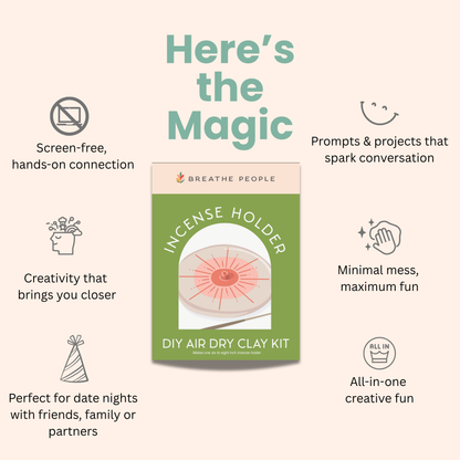 DIY Air Dry Clay Kit- Make Your Own Hanging Plant Pot