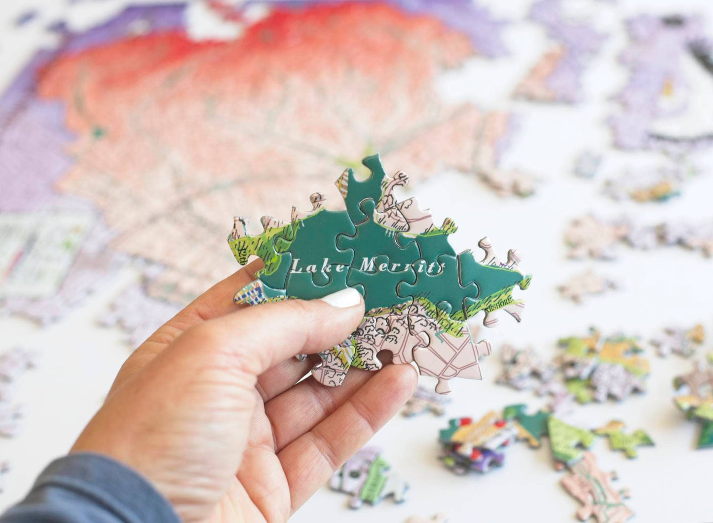 Lake Merritt Watershed 500-piece Jigsaw Puzzle