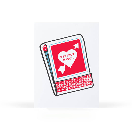 Perfect Match Greeting Card