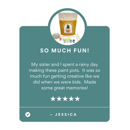 DIY Air Dry Clay Kit- Make Your Own Hanging Plant Pot