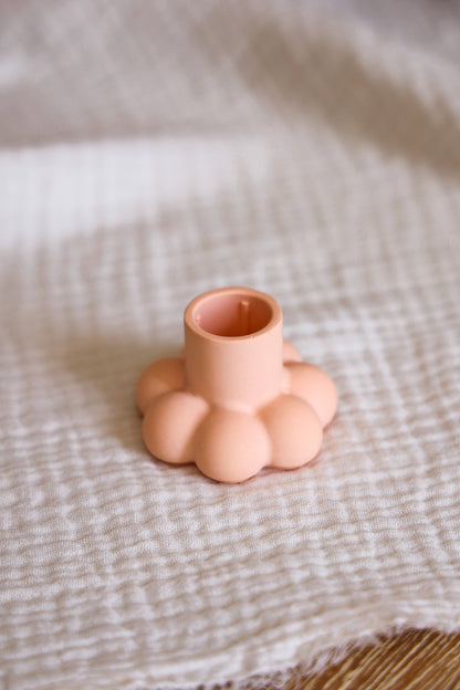 Bubble candle holder - handmade