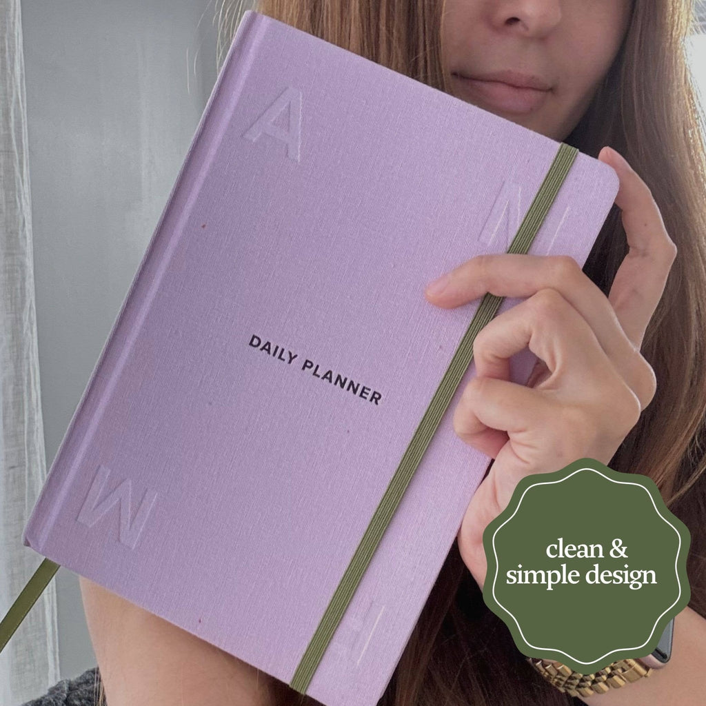 Daily Planner Hardcover - Undated (120 Days) - Dear John