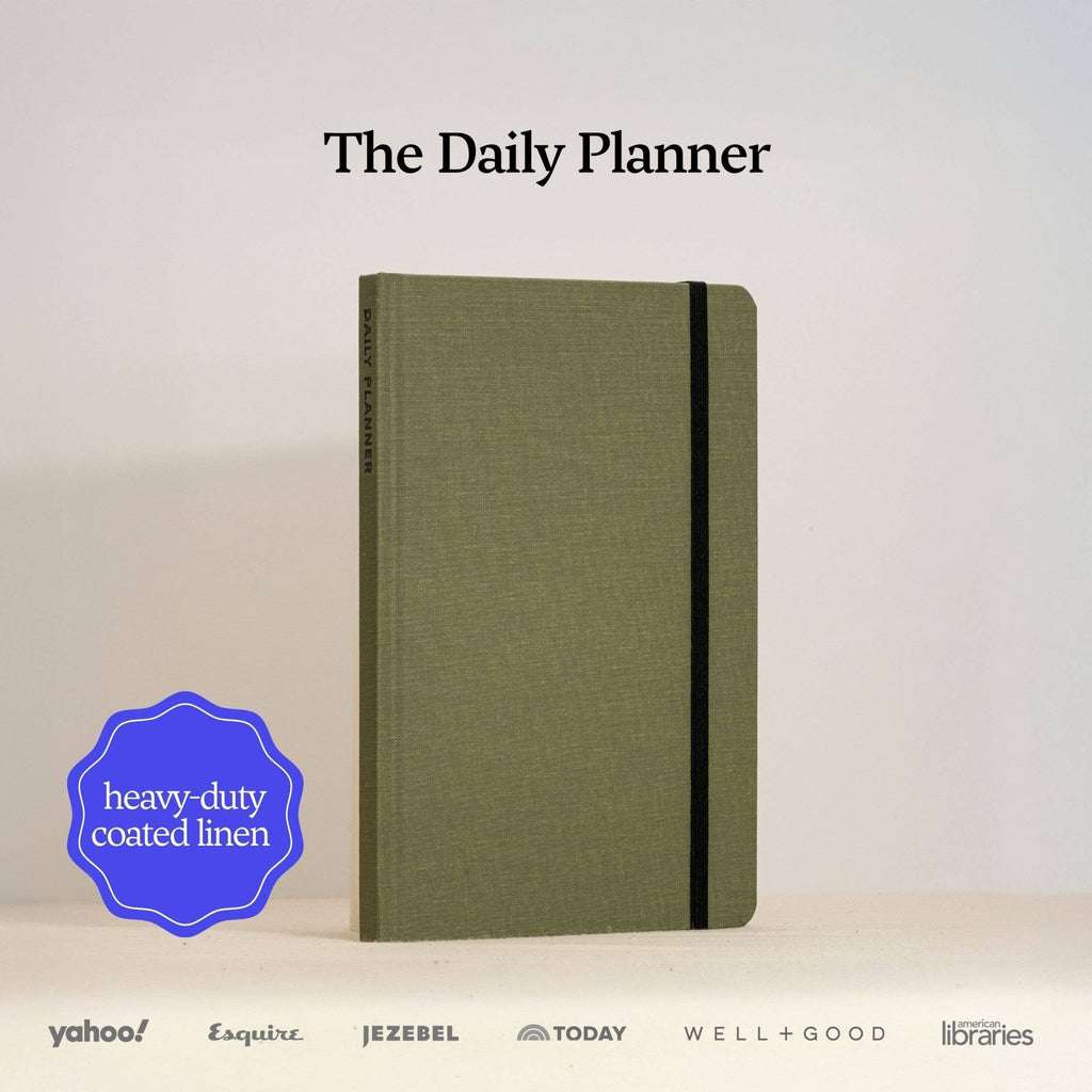 Daily Planner Hardcover - Undated (120 Days) - Dear John