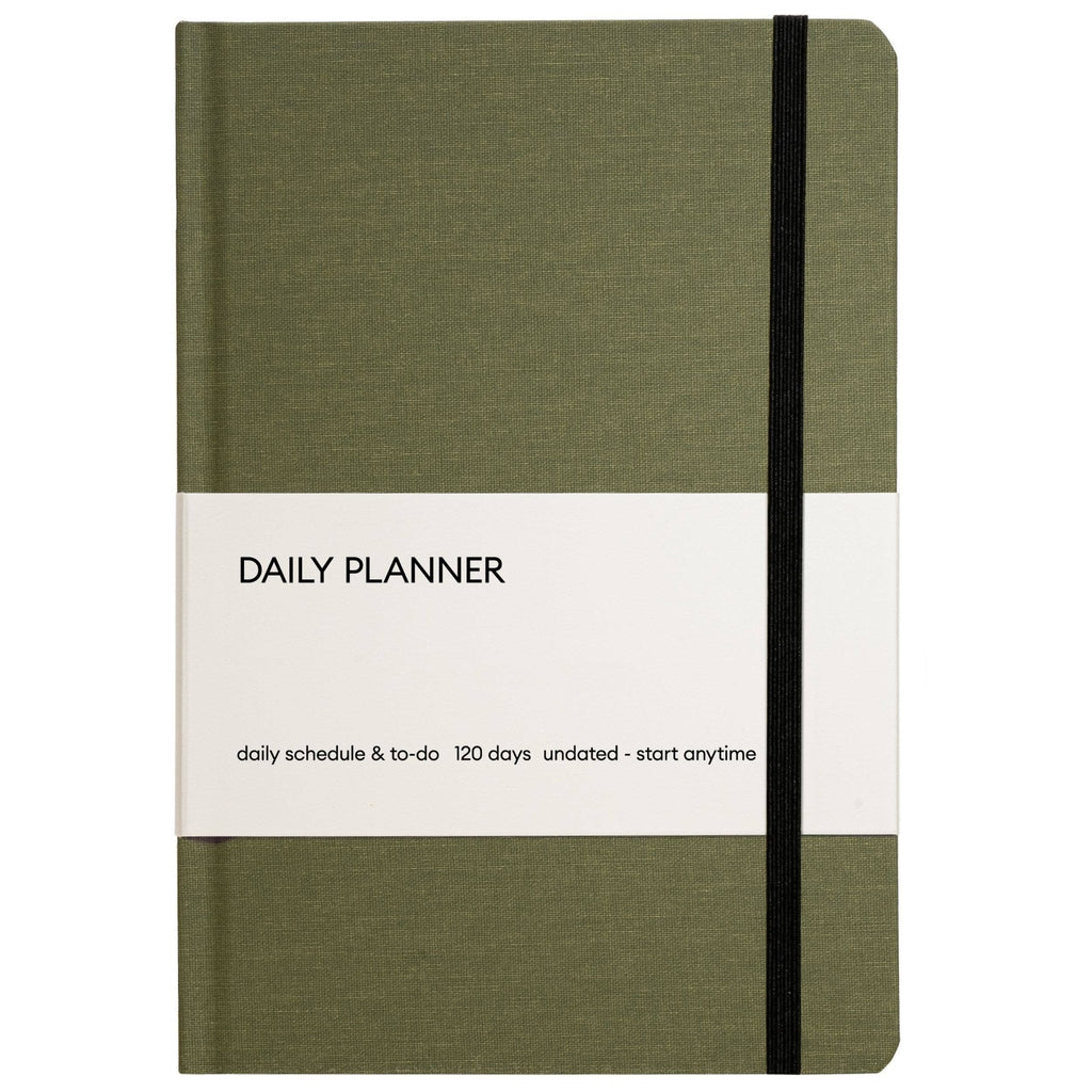 Daily Planner Hardcover - Undated (120 Days) - Dear John