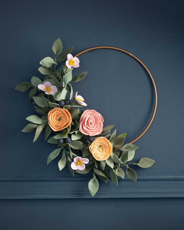 Felt Flower Workshop by Bryanne Rajamannar