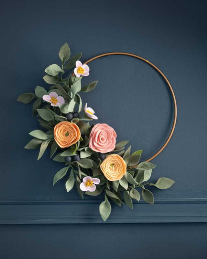 Felt Flower Workshop by Bryanne Rajamannar