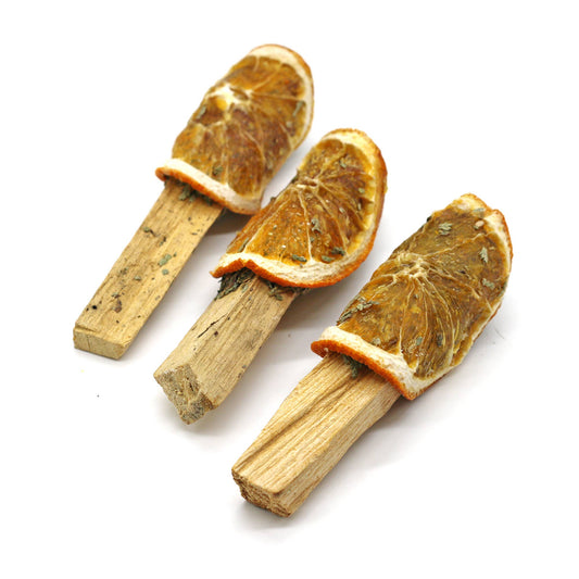 Designs by Deekay Inc. - Cedar + Orange Palo Santo Pops - Dear John