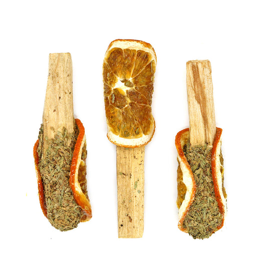 Designs by Deekay Inc. - Cedar + Orange Palo Santo Pops - Dear John