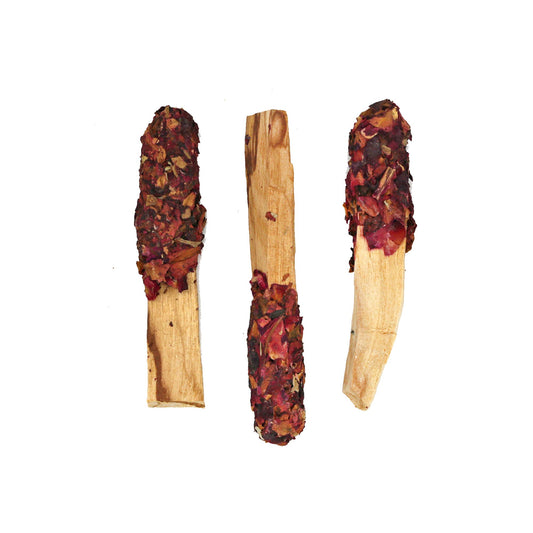 Designs by Deekay Inc. - Dipped Red Sacred Rose Petal Palo Santo Popss - Dear John