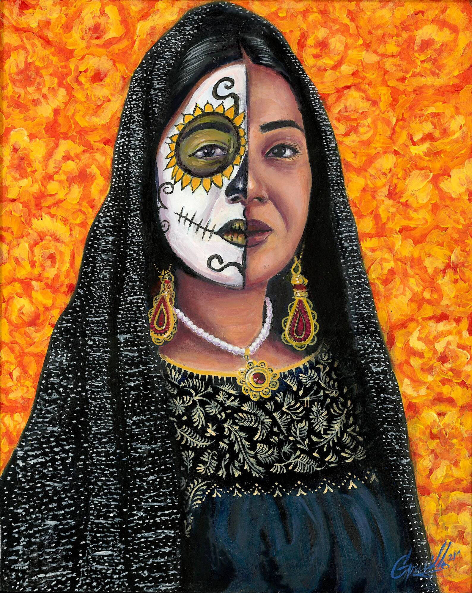 "Dia de los Muertos" Print by Chris Granillo - Dear John