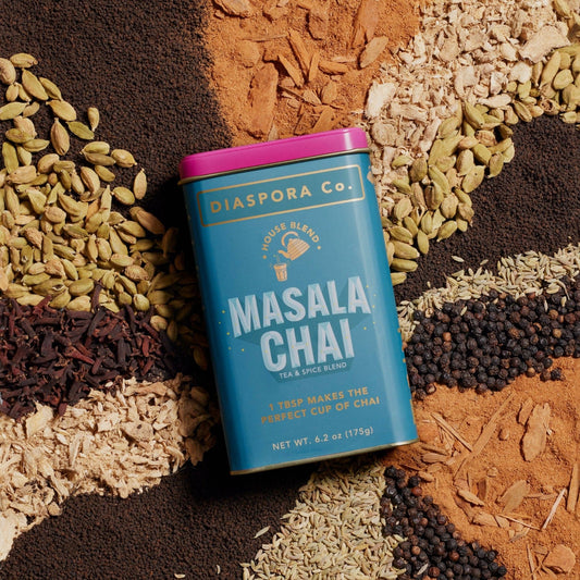 Diaspora Spice Co. - Masala Chai (Tea & Spice Blend) - For Chai Lattes - Dear John