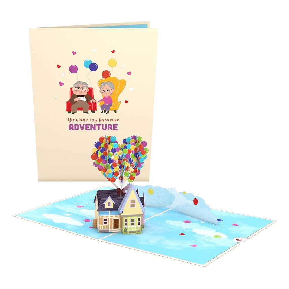 Disney and Pixar Up My Greatest Adventure 5''x7'' Card - Dear John