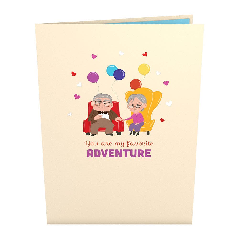 Disney and Pixar Up My Greatest Adventure 5''x7'' Card - Dear John