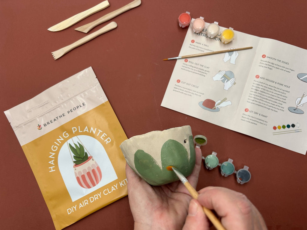 DIY Air Dry Clay Kit - Make Your Own Hanging Plant Pot - Dear John
