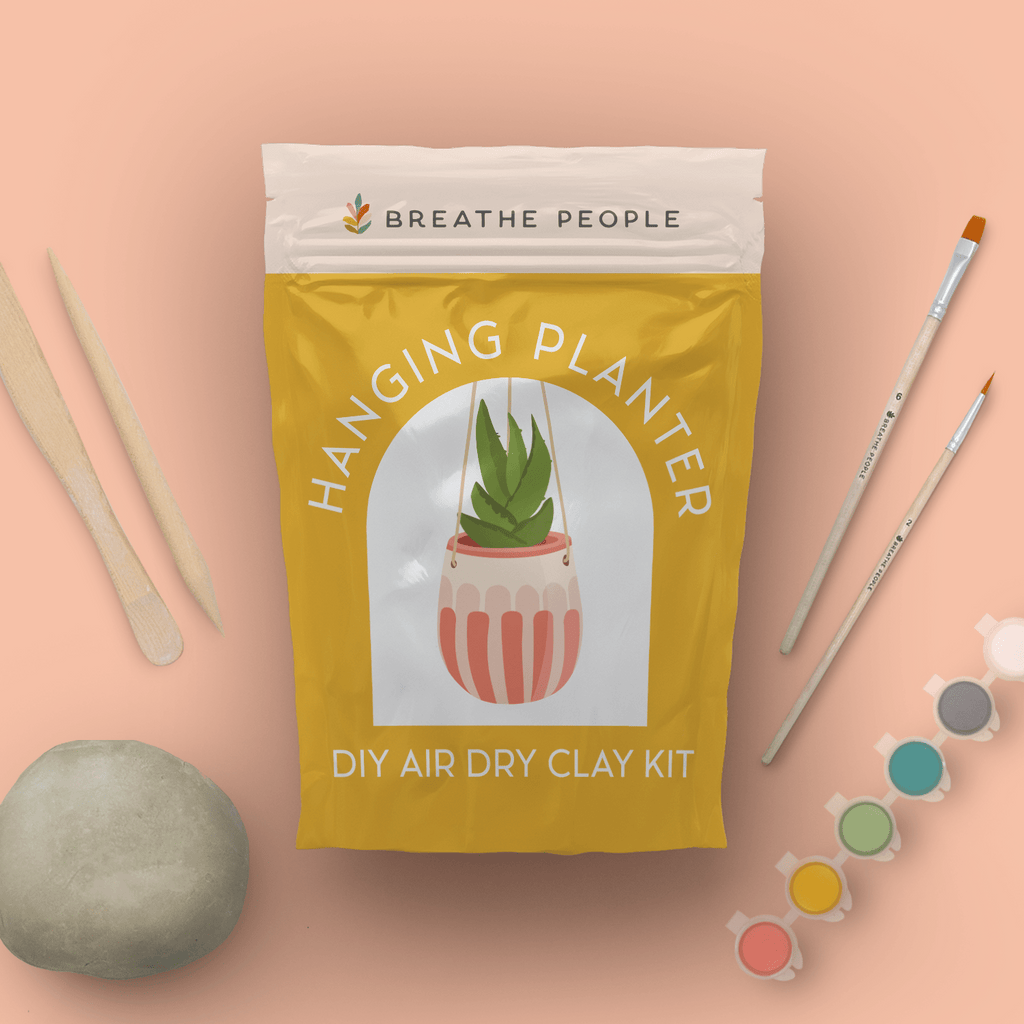 DIY Air Dry Clay Kit - Make Your Own Hanging Plant Pot - Dear John