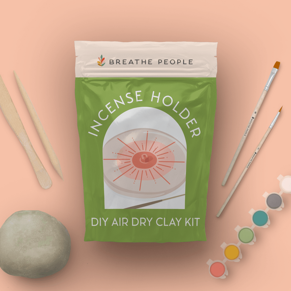 DIY Air Dry Clay Kit — Make Your Own Incense Holder - Dear John