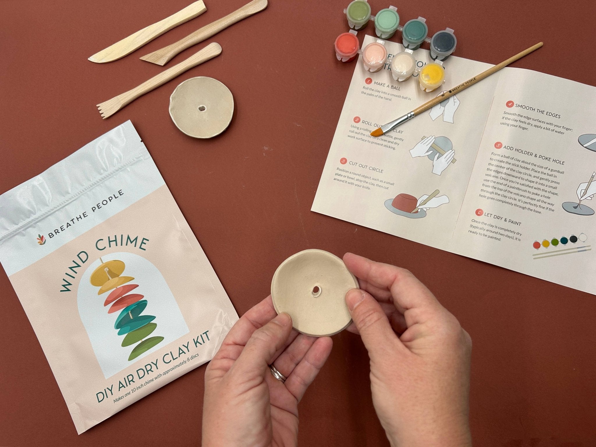 DIY Air Dry Clay Kit — Make Your Own Wind Chimes - Dear John