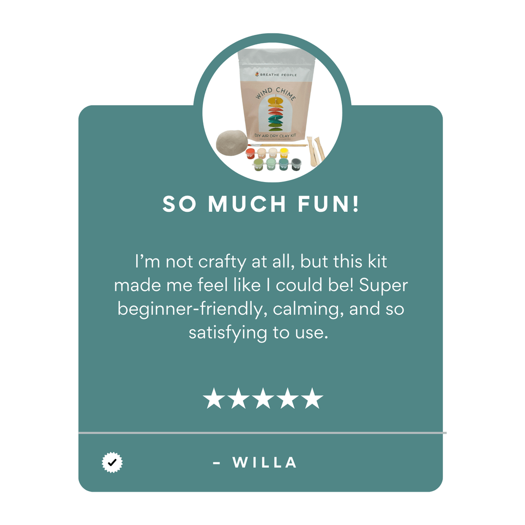 DIY Air Dry Clay Kit — Make Your Own Wind Chimes - Dear John