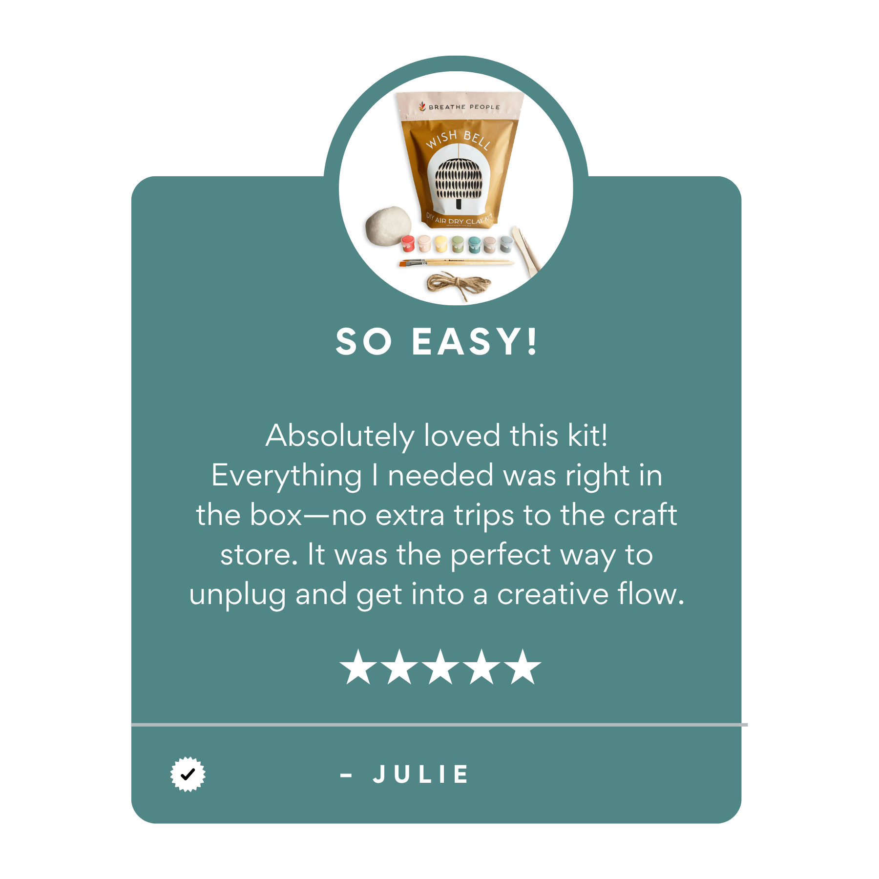 DIY Air Dry Clay Kit — Make Your Own Wish Bell - Dear John