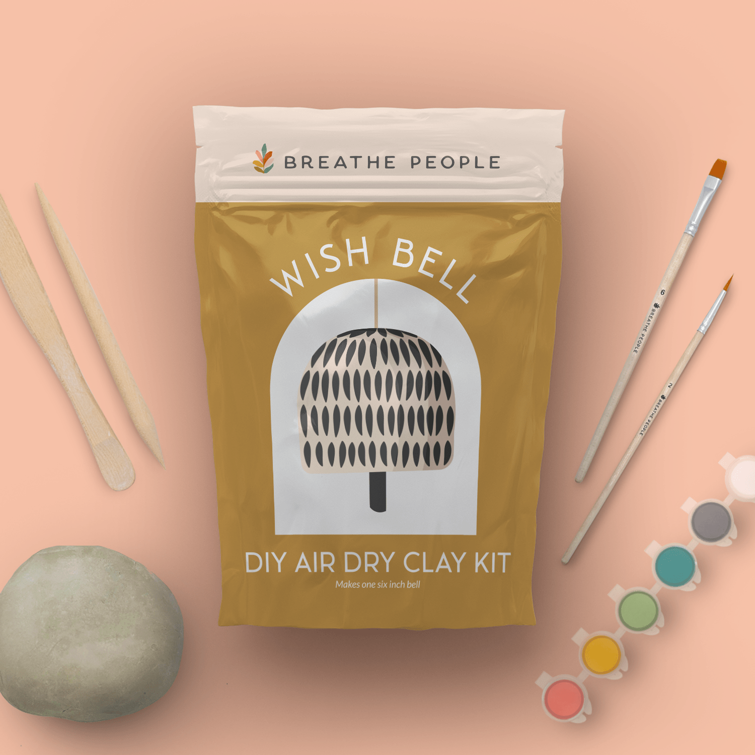 DIY Air Dry Clay Kit — Make Your Own Wish Bell - Dear John
