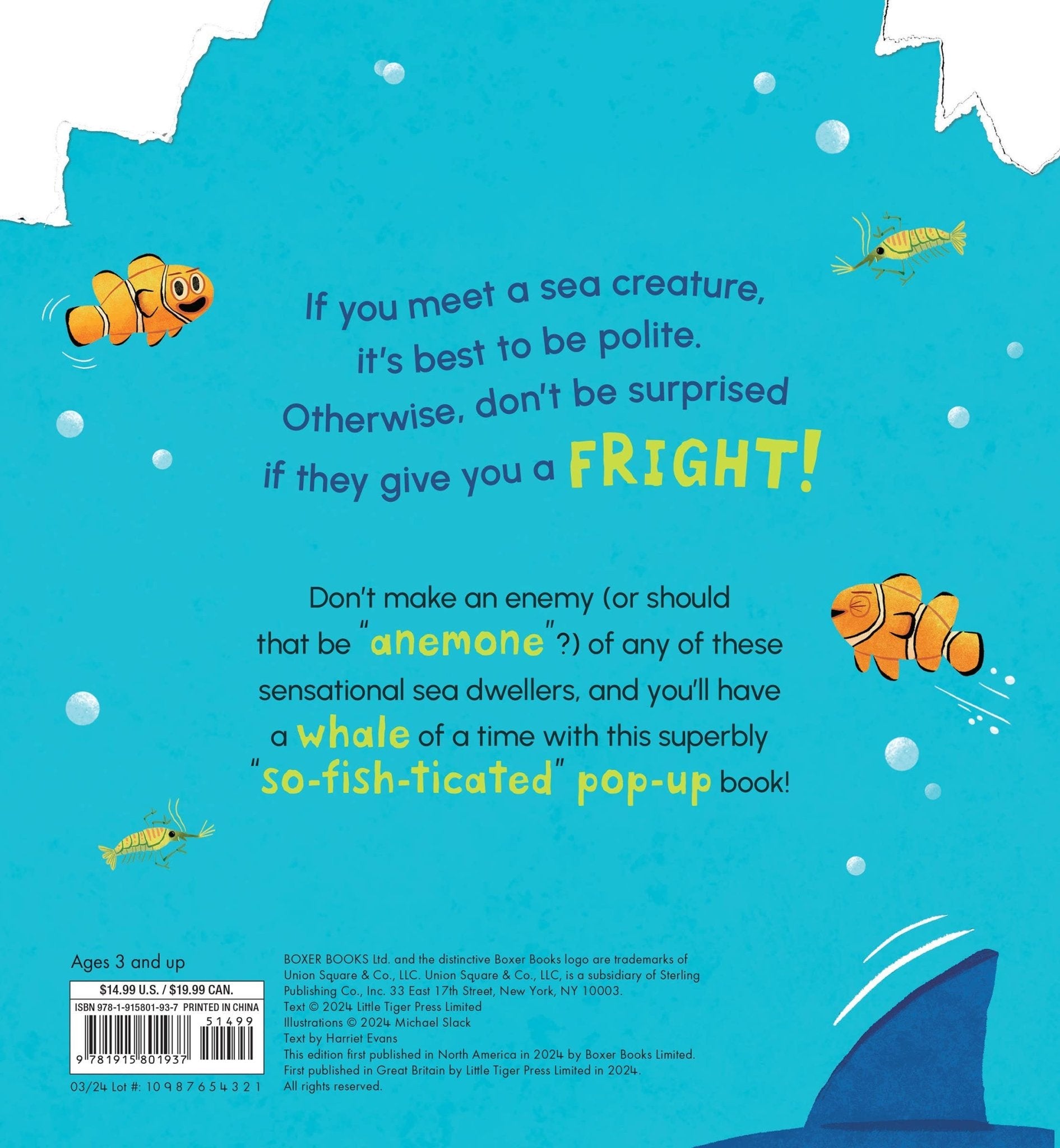 Don't Ever Smile at a Shark: A Fin - Tastic Pop - Up Book - Dear John