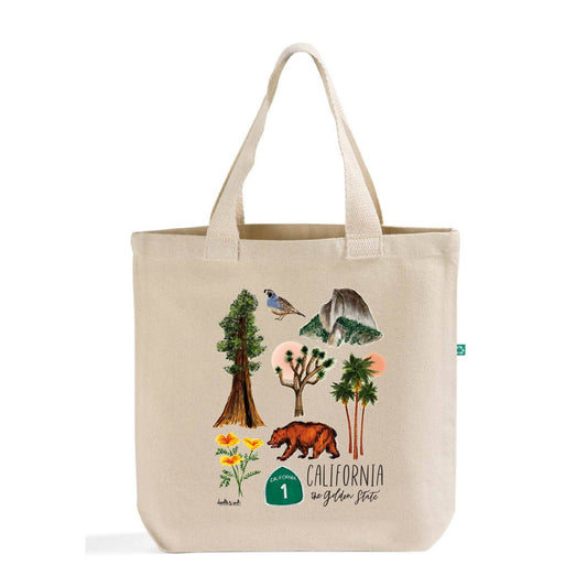doodles.ink. - California Collage Everyday Tote Bag - Dear John