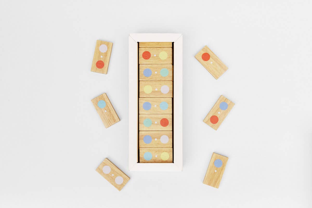 Dot to Dot - Mello Colourful Dominos Game - Dear John